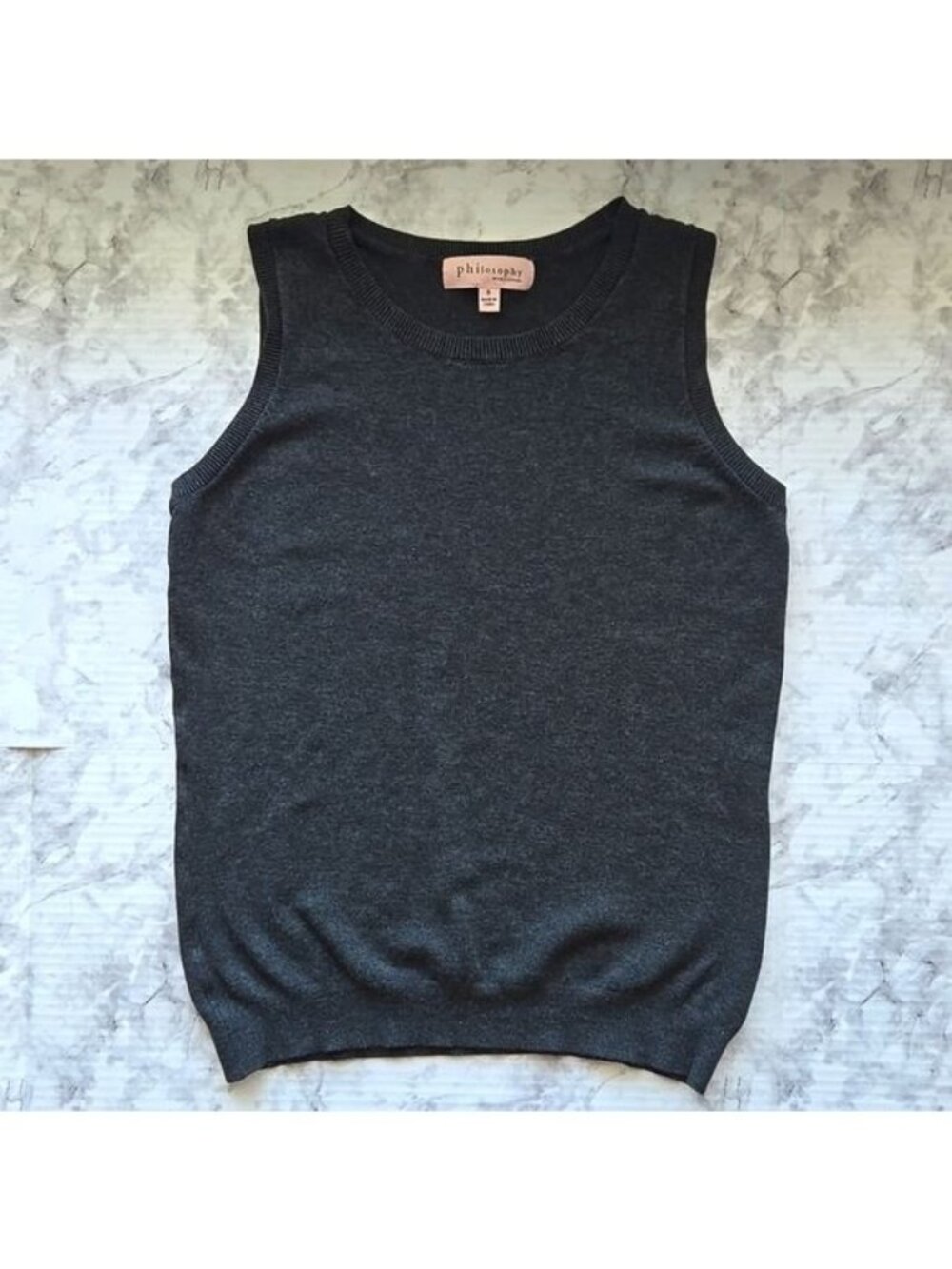 Philosophy Republic Clothing Sleeveless Sweater Vest Womens Sz S